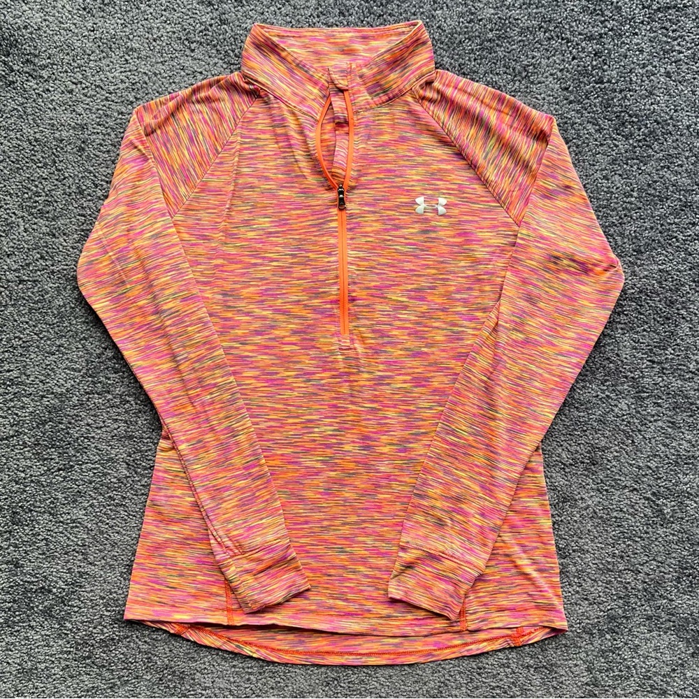 Pink Under Armour Half Zip